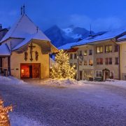 Magical White Christmas in Switzerland